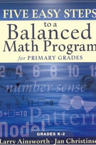 Cover of Five Easy Steps to a Balanced Math Program for Primary Grades