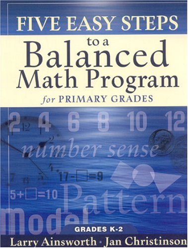 Book cover for Five Easy Steps to a Balanced Math Program for Primary Grades