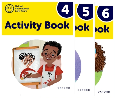 Book cover for Oxford International Early Years: Activity Books 4-6 Pack