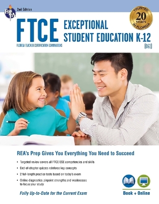 Cover of FTCE Exceptional Student Education K-12 (061) Book + Online 2e