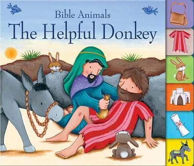 Book cover for The Helpful Donkey