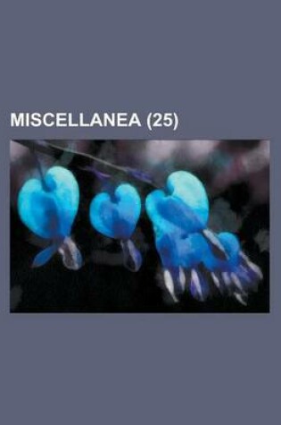 Cover of Miscellanea (25)