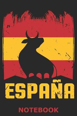 Book cover for ESPANA Notebook