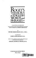 Cover of Rogets Thesaurus P Cha Riv *Nr*