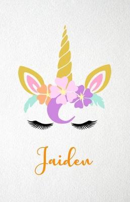 Book cover for Jaiden A5 Lined Notebook 110 Pages