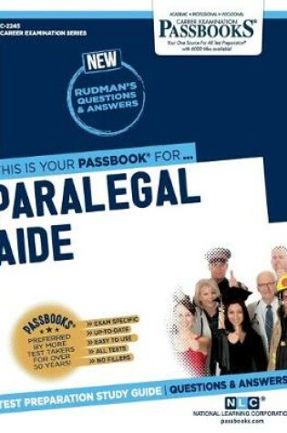 Cover of Paralegal Aide (C-2245)
