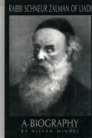 Cover of Rabbi Schneur Zalman of Liadi