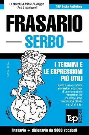 Cover of Frasario Italiano-Serbo e vocabolario tematico da 3000 vocaboli