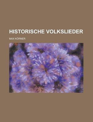 Book cover for Historische Volkslieder