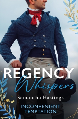 Book cover for Regency Whispers: Inconvenient Temptation