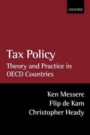 Cover of Tax Policy