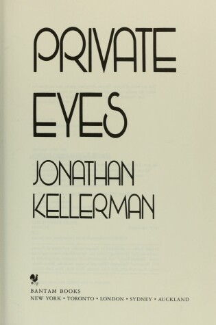 Cover of Private Eyes