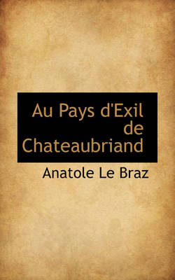 Book cover for Au Pays D'Exil de Chateaubriand