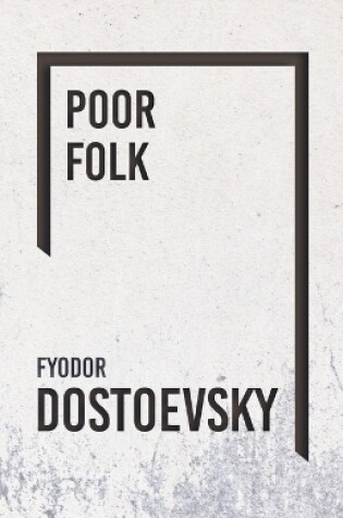 Cover of Poor Folk - the Gambler
