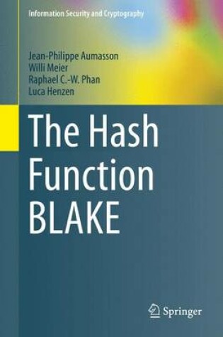 Cover of The Hash Function BLAKE