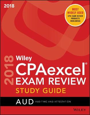 Cover of Wiley CPAexcel Exam Review 2018 Study Guide