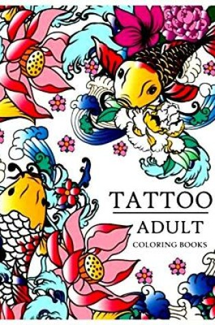 Cover of Tattoo Adult coloring books