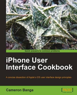 Book cover for iPhone User Interface Cookbook