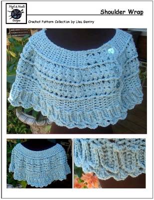 Book cover for Shoulder Wrap - Crochet Pattern