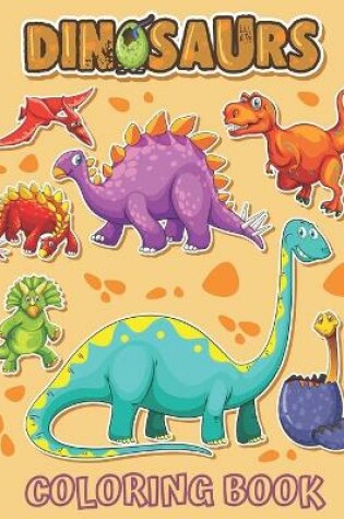 Cover of Dinosaurs Coloring Book