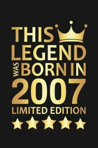 Cover of This Legend Was Born In 2007 Limited Edition