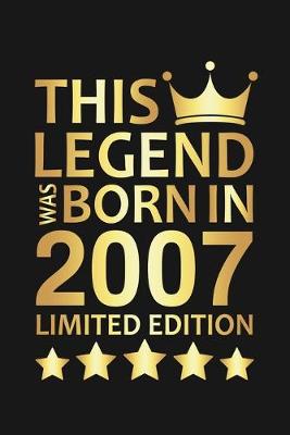 Book cover for This Legend Was Born In 2007 Limited Edition