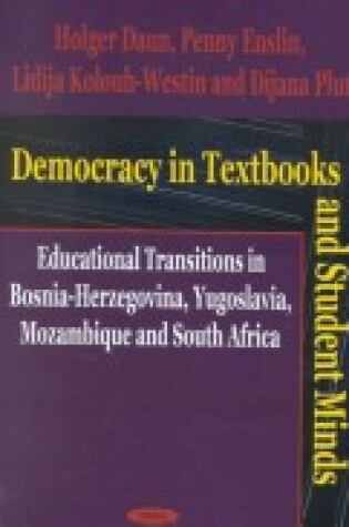 Cover of Democracy in Textbooks and Student Minds