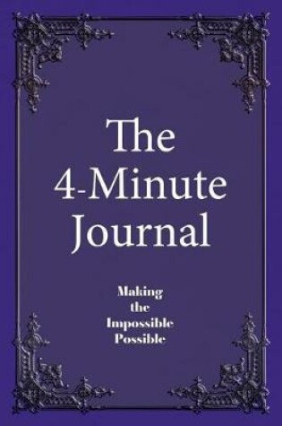 Cover of The 4-Minute Journal - Undated Purple