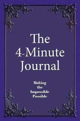 Book cover for The 4-Minute Journal - Undated Purple