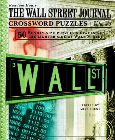 Book cover for The Wall Street Journal Crossword Puzzles, Volume 3