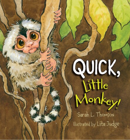 Book cover for Quick, Little Monkey!