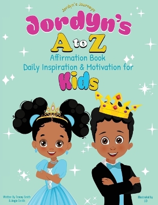 Book cover for Jordyn's A to Z Affirmation Book