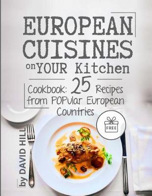 Book cover for European cuisines on your kitchen