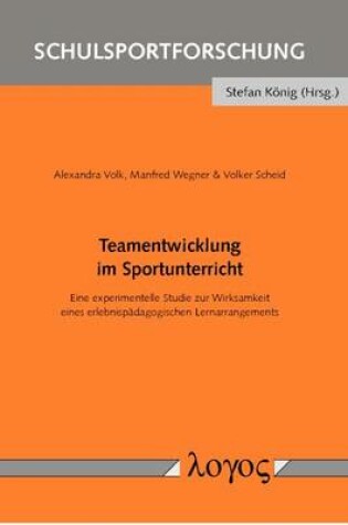 Cover of Teamentwicklung Im Sportunterricht