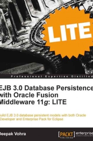 Cover of EJB 3.0 Database Persistence with Oracle Fusion Middleware 11g: LITE
