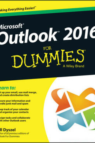 Cover of Outlook 2016 For Dummies