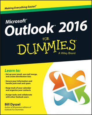 Cover of Outlook 2016 For Dummies