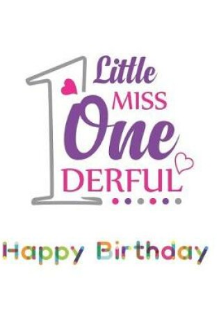 Cover of Little Miss One Derful