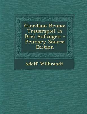 Book cover for Giordano Bruno