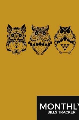 Cover of Owl - Monthly Bills Tracker