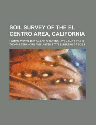 Book cover for Soil Survey of the El Centro Area, California