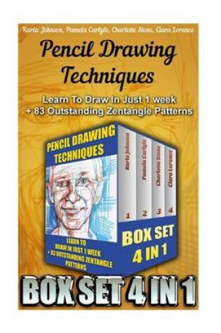 Cover of Pencil Drawing Techniques Box Set 4 in