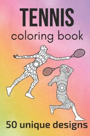 Cover of Tennis Coloring Book