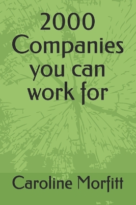 Book cover for 2000 Companies you can work for