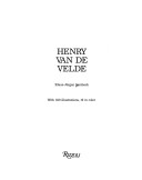 Book cover for Henry Van De Velde