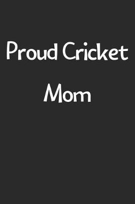 Book cover for Proud Cricket Mom