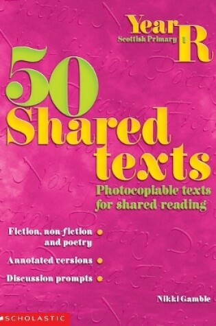 Cover of 50 Shared Texts for Reception