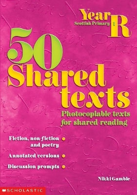 Book cover for 50 Shared Texts for Reception