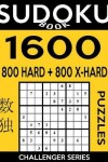 Book cover for Sudoku Book 1,600 Puzzles, 800 Hard and 800 Extra Hard