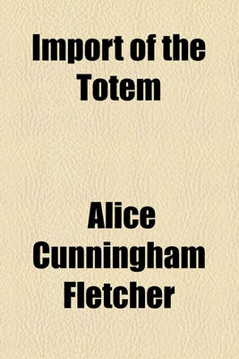 Book cover for Import of the Totem